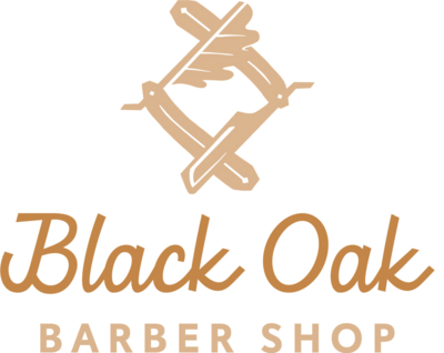 Black Oak Barbershop logo